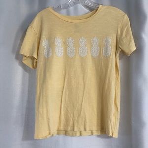 Billabong yellow pineapple t-shirt